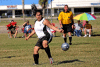 Roxy player controlling the ball